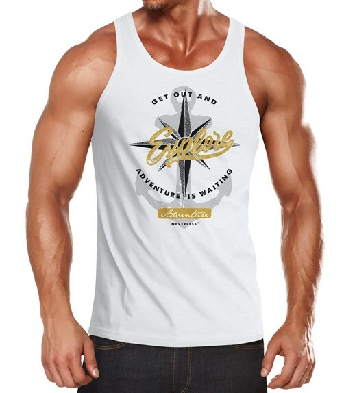 ALTRA Tank top uomo Anker Windrose Go out and explore Adventure Adventure