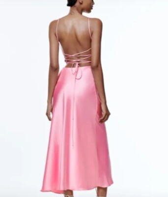 knee length dresses for ladies Zara main image 0