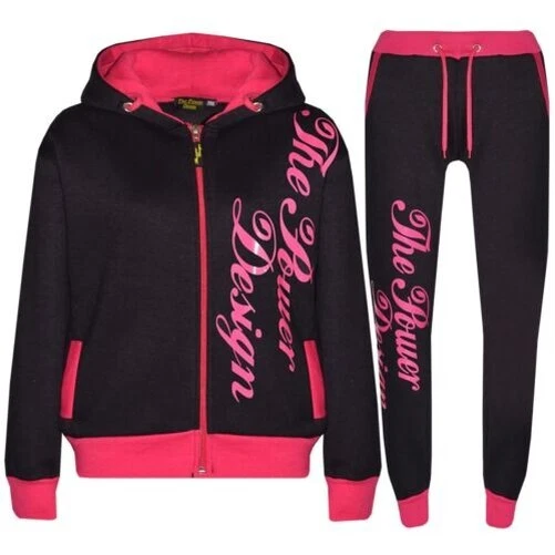 Girls jogger suit clearance