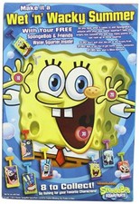 General Mills 2012 SpongeBob SquarePants Wet n' Wacky Summer Water Squirters