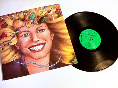 Very rare! Sara Hickman, Equal Scary People LP, Signed, Four Dots label, NM - M