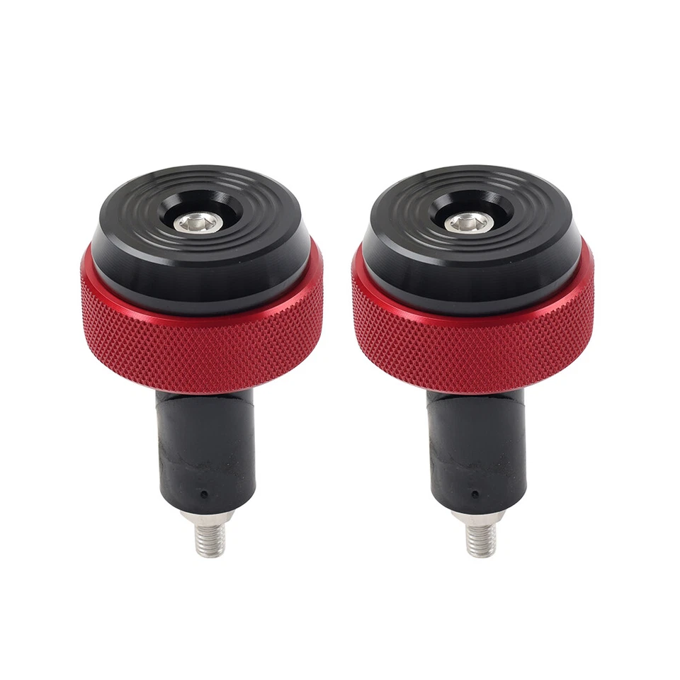 Motorcycle Cruise Control Weight Handlebar End Plug Throttle Speed 7/8" 22MM Red Foto 3 de 4
