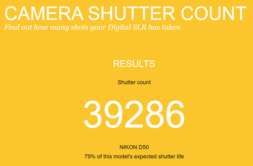 Nikon D50 6.1 MP Digital SLR Camera - Shutter Count 39286 - Picture 6 of 6