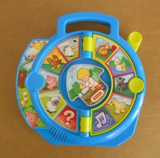 Fisher Price Little People World of Animals Sounds See n Say Works