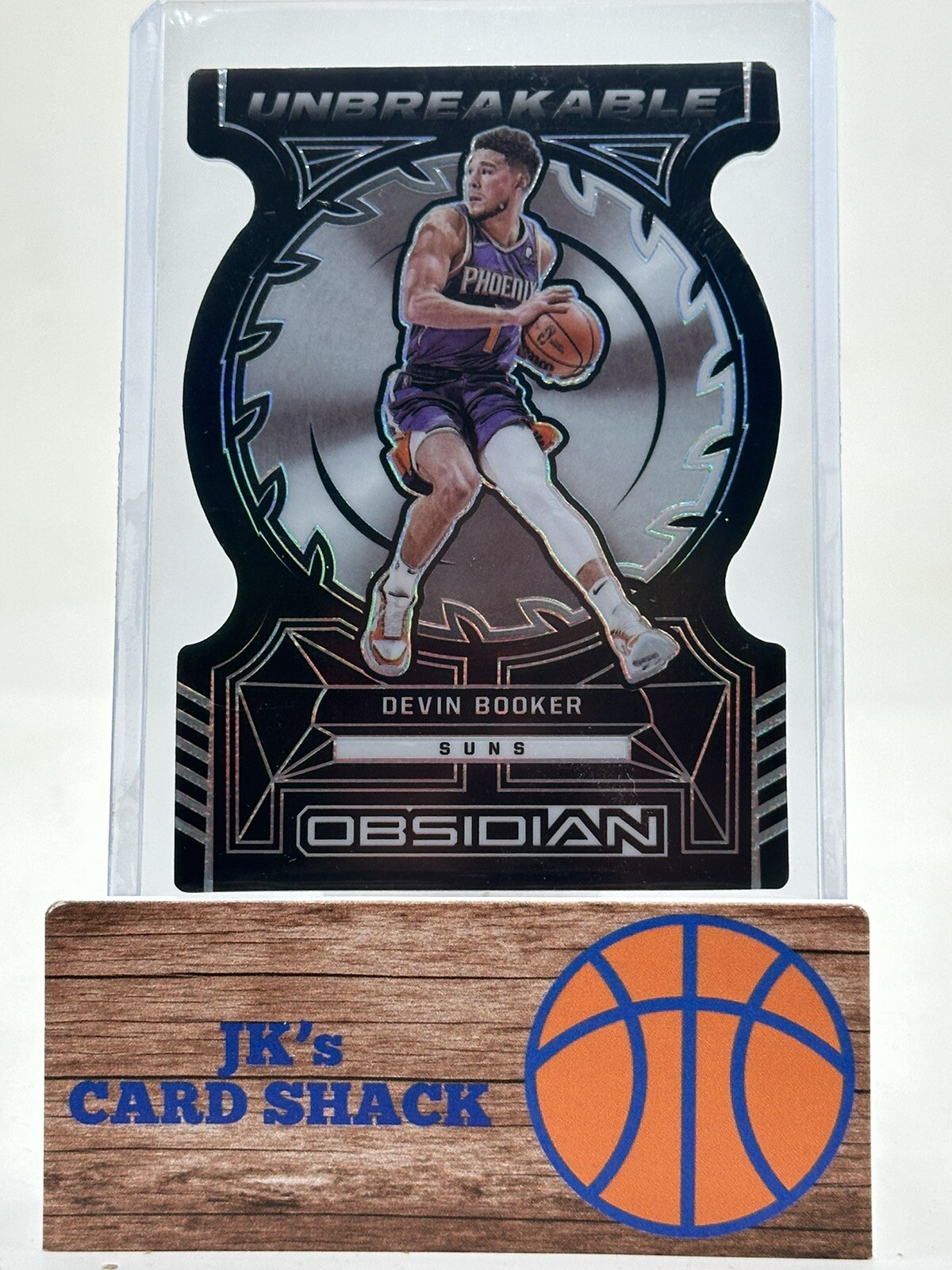 2021-22 Panini Obsidian Devin Booker Unbreakable #39 Phoenix Suns