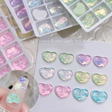 Nail Rhinestone Nail Decoration Crystal Diamond Nail Art Beautiful DIY Colorful✔