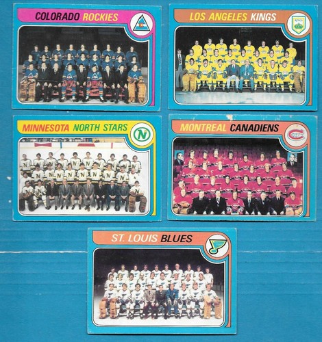 1979-80 OPC O PEE CHEE NHL HOCKEY CARD & TEAM PHOTO CHECKLIST 133-264 SEE LIST - Picture 268 of 320