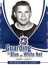 2010-11 Between The Pipes Guarding the Blue and White Net #BW03 Harry Lumley