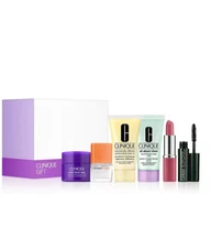 Clinique 6-Pc. Skincare Makeup Gift Set - Happy Perfume - Smart Eye Cream