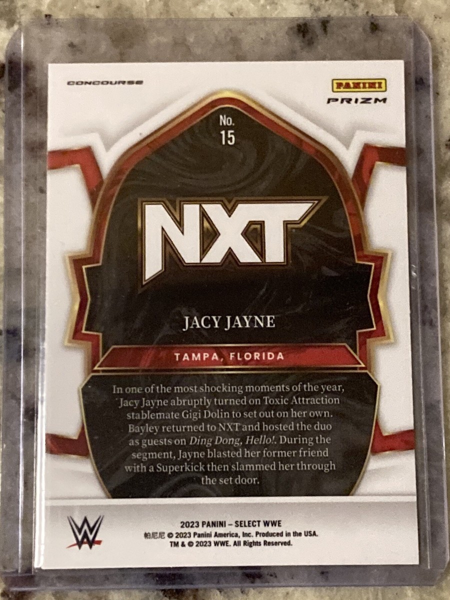 2023 Panini WWE Select Jacy Jayne Red White Blue Silver Retail