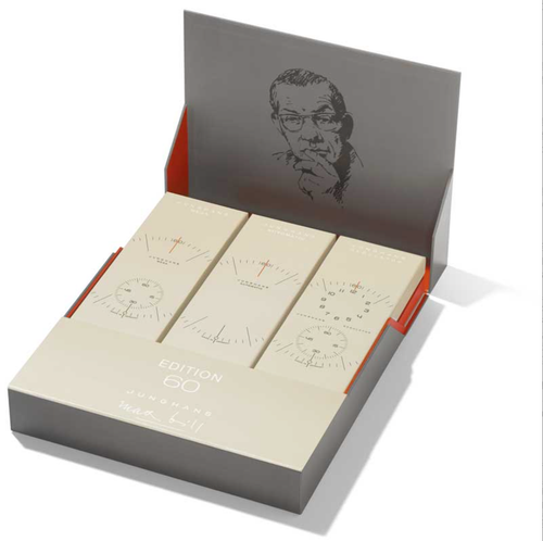 Junghans Max Bill Edition 60 Mega Kleine Limited to 1060 3set 027/4109.00 NEW !! - Picture 10 of 12
