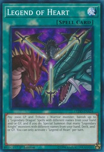 Legend of Heart - LEDD-ENA24 - Common - 1st Edition x3 - Near Mint