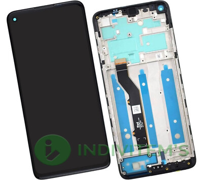 Für Motorola Moto G9 Plus XT2087 Display Komplettes Bildschirm LCD +Touch Rahmen