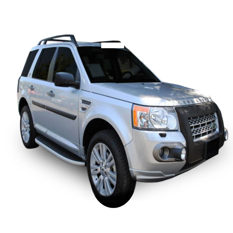 Marche-Pieds Latéraux Aluminium Pour Land Rover Freelander 2 2007-2016 - Photo 3/3