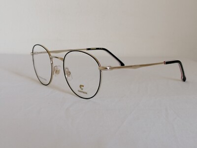 CARRERA 307-2M2 NEU Designer Brille Brillengestell Schwarz/Gold 48mm
