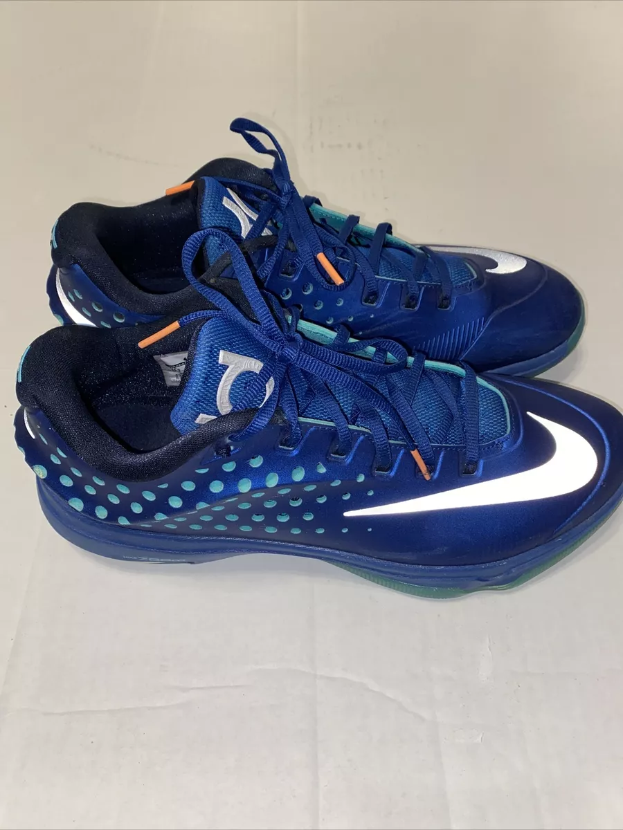 Men's Nike Zoom KD #35 Kevin Durant Blue/Aqua Basketball Shoe Sneakers Size  11.5 | eBay