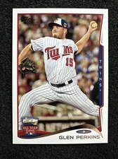GLEN PERKINS #US-282 2014 Topps Update Series QTY Minnesota Twins