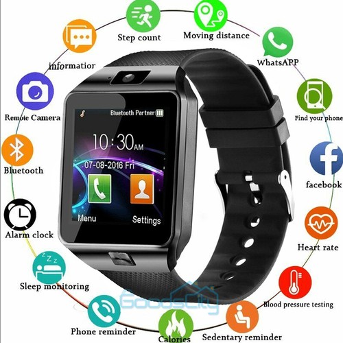 Buy 2021 Waterproof Bluetooth Smart Watch WCam Phone Mate For iphone IOS  Android LG Online in Indonesia. 392933264951