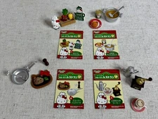 Rare Re-Ment Miniature Hello Kitty Restaurant set Sanrio Rement Dollhouse