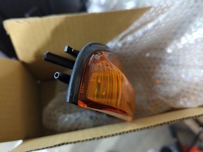 RH OEM Front Turn Signal Lens Cover Side Found on JDM Bnr32 GTR 