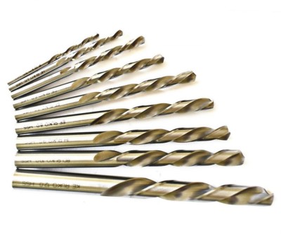 RUKO Left Hand Drill Bit Set HSS-G 