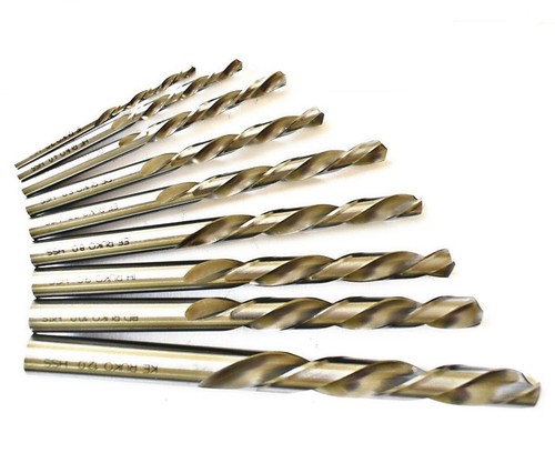 RUKO Left Hand Drill Bit Set HSS-G 