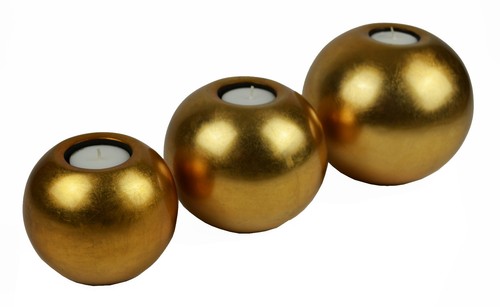 Lacquerware Ball Tealights - Imagen 3 de 8