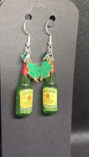 Jameson earrings  Miniature Bottles Bartender