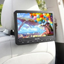 10.1" Dual Screen Portable Car DVD Player Built-in Battery USB 2 x DVD Player 