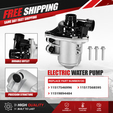 Electric Water Pump Kit W Hardware 11517546996 Fits Bmw X5 E70 3.0l 4.8l V8 Electric Water Pump Kit W Hardware 11517546996 Fits Bmw X5 E70 3.0l 4.8l V8