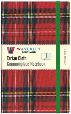Interlink Publishing - Waverley L  Royal Stewart Tartan Cloth Notebo - H245z