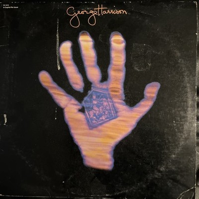George Harrison - Living In the Material World Vinyl Record 1980 Reissue LP VG+