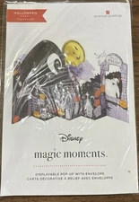 Halloween Disney Displayable Pop Up Magic Moments Greeting Card