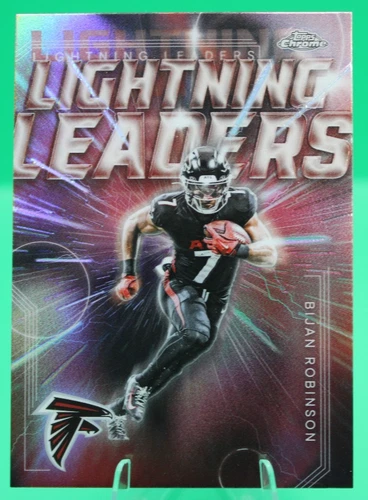 2025 Topps Chrome Bijan Robinson Base (RAW)