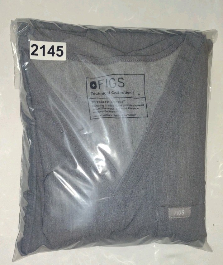 Figs Technical Collection Heather Gray  Scrub Set… - image 9