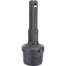 Global Industrial Free Standing Outdoor Ashtray with Round Base 1-1/2 Gallon