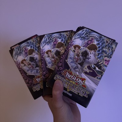Yu-Gi-Oh! - Seto Kaiba 1st Edition Structure Deck X 3 - VINTAGE SHIPS TODAY!