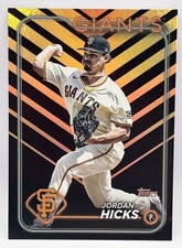 2024 Topps Update Series Holiday Jordan Hicks #US287 Giants