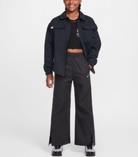 Nike Sportswear Big Kids' Girls' Woven Wide-Leg Pants HQ9401 Size XL