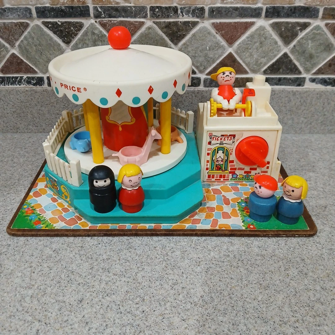 Manège Fisher-Price Merry Go Round - Collector Rare, Occasion