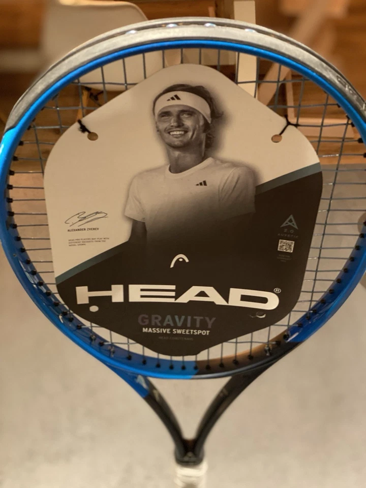 Head Gravity MP Tennisschläger Sonderedition Laver Cup, Blau, L2 - Bild 3 von 4