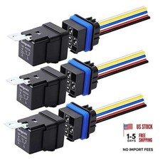 40/30 Amp Relay 12V Waterproof Automobile Relay 3pack 30/40A Waterproof Relay