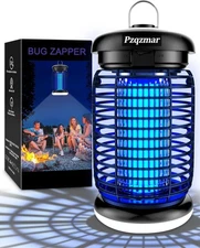 Bug Zapper Outdoor with LED Light, Waterproof Mosquito Zapper, Electric Fly Zapp