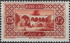 Timbre Architecture Grand Liban (Colonies Fr.) 53 * - 89163GF