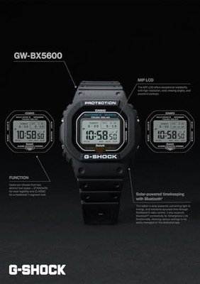 Casio G-SHOCK GW-BX5600-1A1JF Square MIP Display Tough Solar