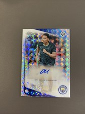 2025-26 Topps Chrome UEFA Divine Mukasa Rookie Geometric Auto 