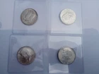 [Lot of 4] AU-BU 1964 Kennedy Half Dollars 90% Silver
