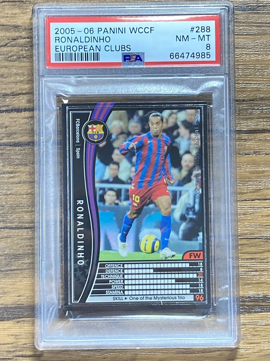 Preços baixos em 2005-06 Panini WCCF European Clubs Ronaldinho