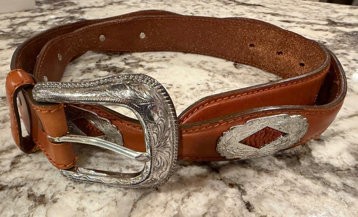 Justin Top Grain Red Leather Braided Western Belt Cowgirl Rodeo Justin Sierra Sunrise Belt C14134 – Wild Bill main image 3