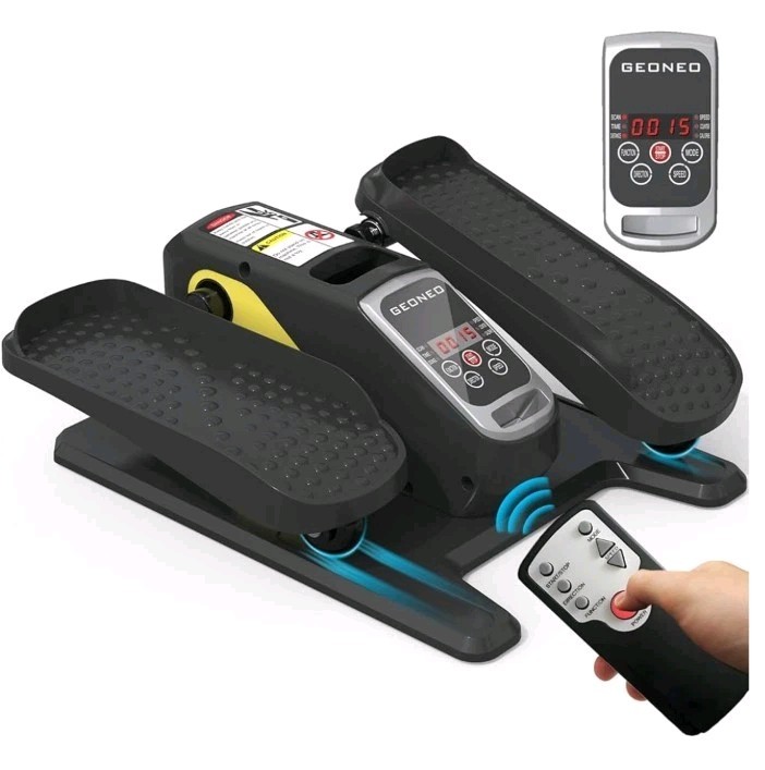 Máquina elíptica debajo del escritorio, ejercitador eléctrico de piernas elipse para personas mayores silencioso